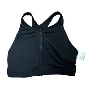 Sunsets|Dream Scuba‎ Racerback Top|E-Cup|Black|NWT